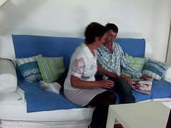 Find-Best-Pantyhose.com presents: Seduced son cums inside not his mom's vagina