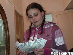 Find-Best-Pantyhose.com presents: Pretty czech student trades sex for cash