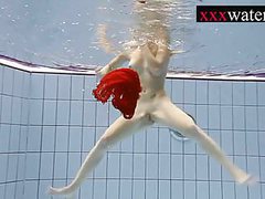 Find-Best-Pantyhose.com presents: Sexy hot girl swimming in the pool
