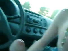 Find-Best-Pantyhose.com presents: Car blowjob ends with cum in mouth and swallow