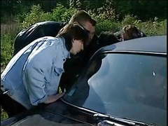 Find-Best-Pantyhose.com presents: Dogging -  blonde a strangers