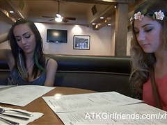 Find-Best-Pantyhose.com presents: You give alison faye and janice griffith a pov facial
