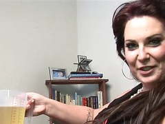 Find-Best-Pantyhose.com presents: Jug pissing