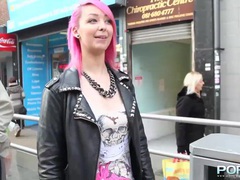 Find-Best-Pantyhose.com presents: Pornxn dolly kitten bares it all in public