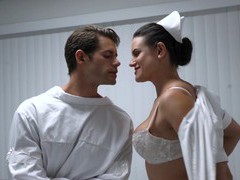 Find-Best-Pantyhose.com presents: Penny barber enjoys while getting fucked by her dirty doctor