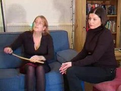 Find-Best-Pantyhose.com presents: Young girl spanked and caned