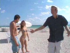 Find-Best-Pantyhose.com presents: Finding a slut on the beach to bang