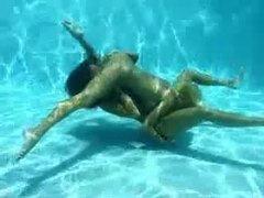 Find-Best-Pantyhose.com presents: Lesbian sex underwater looks amazing